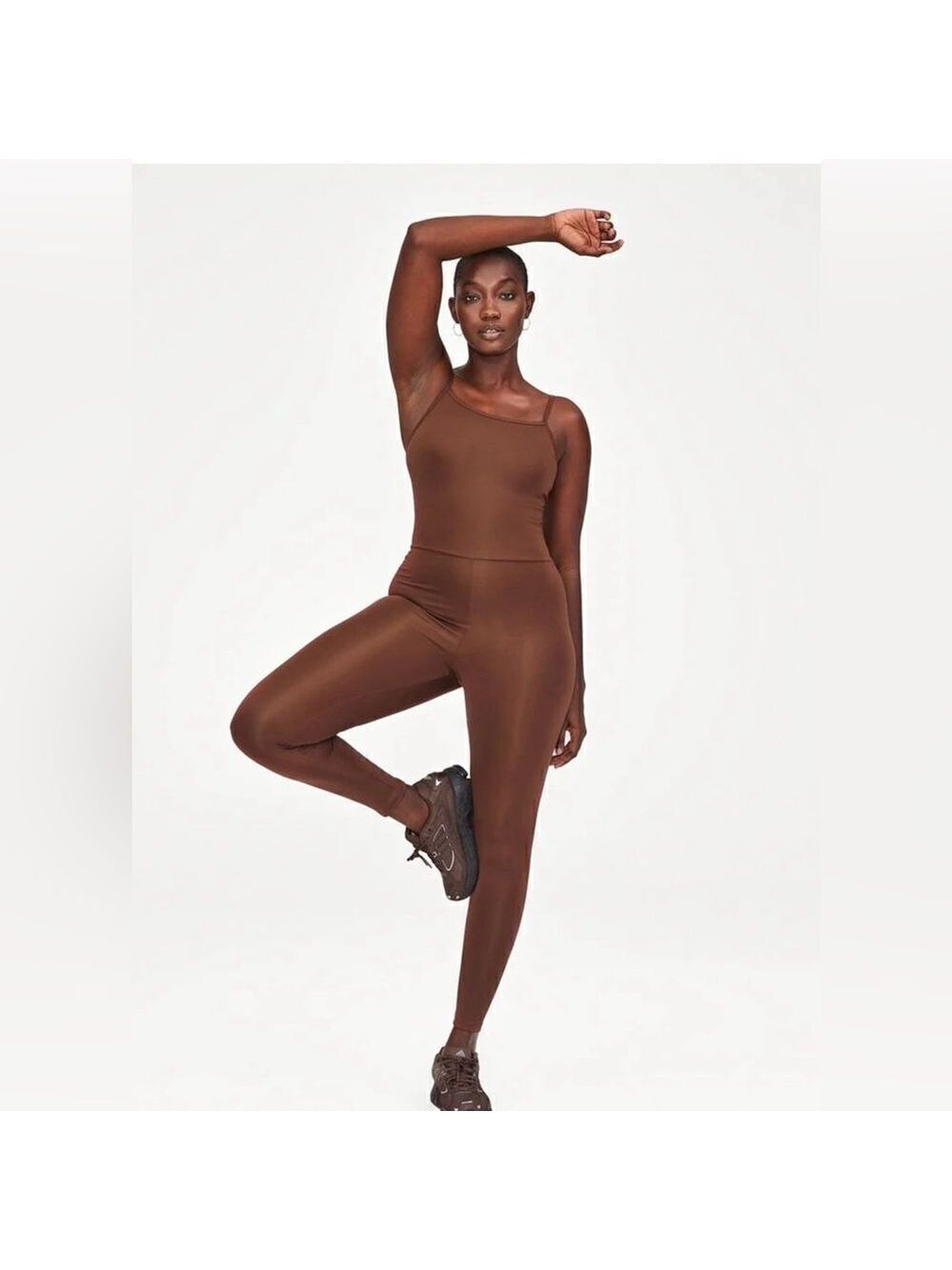 Girlfriend Collective Earth Cami Compressive Unitard - Picture 2 of 9